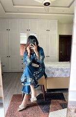 SEHAR ZINK EMB 2PC - Stylosefashion