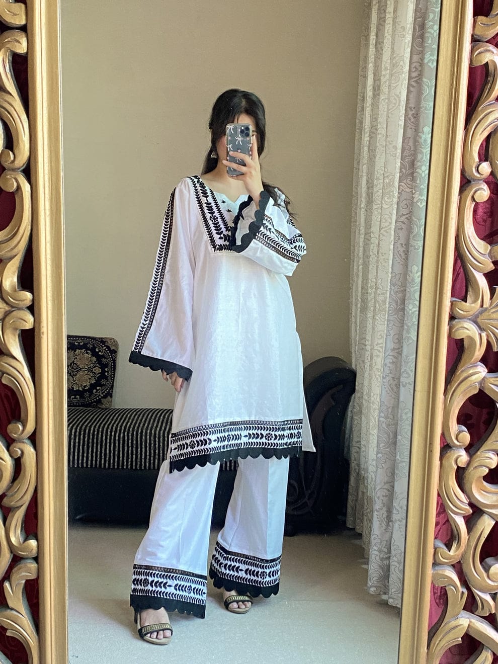 SILVIRA 3PC ( SACLIP DAMAN ) - Stylosefashion