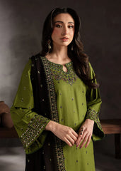 Ezzah Lawn Cotton 3 piece - Stylosefashion