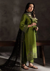 Ezzah Lawn Cotton 3 piece - Stylosefashion