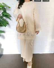 JENIFER EMB CO-ORD SET - Stylosefashion