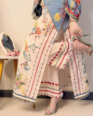 Azmin Lawn Digital Printed 2pc - Stylosefashion