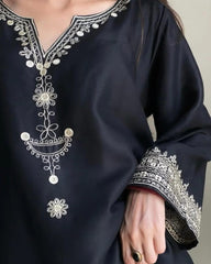 BLACK IRIS LONG LENGHT 2PC - Stylosefashion