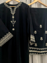 BLACK IRIS LONG LENGHT 2PC - Stylosefashion