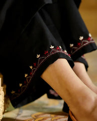 BLACK LUXE EMB 2Pc - Stylosefashion