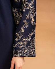 BLUE TOPAZ EMB 2Pc - Stylosefashion