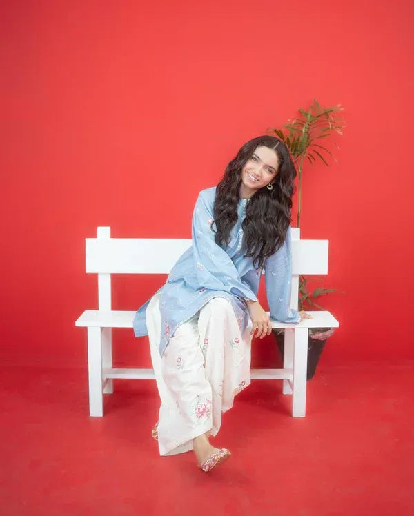FIZA LAWN 2PC - Stylosefashion