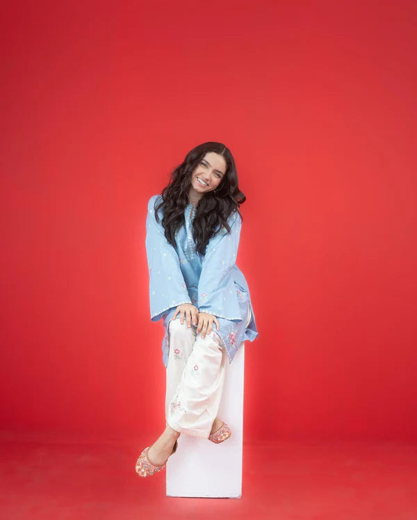 FIZA LAWN 2PC - Stylosefashion