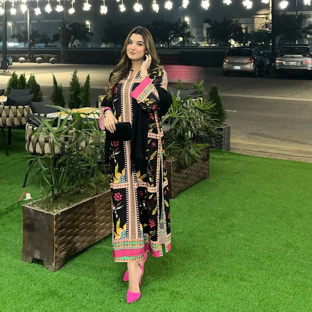 GUL BAHAAR CORD SET 2PC - Stylosefashion