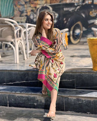 GUL BAHAAR CORD SET 2PC - Stylosefashion