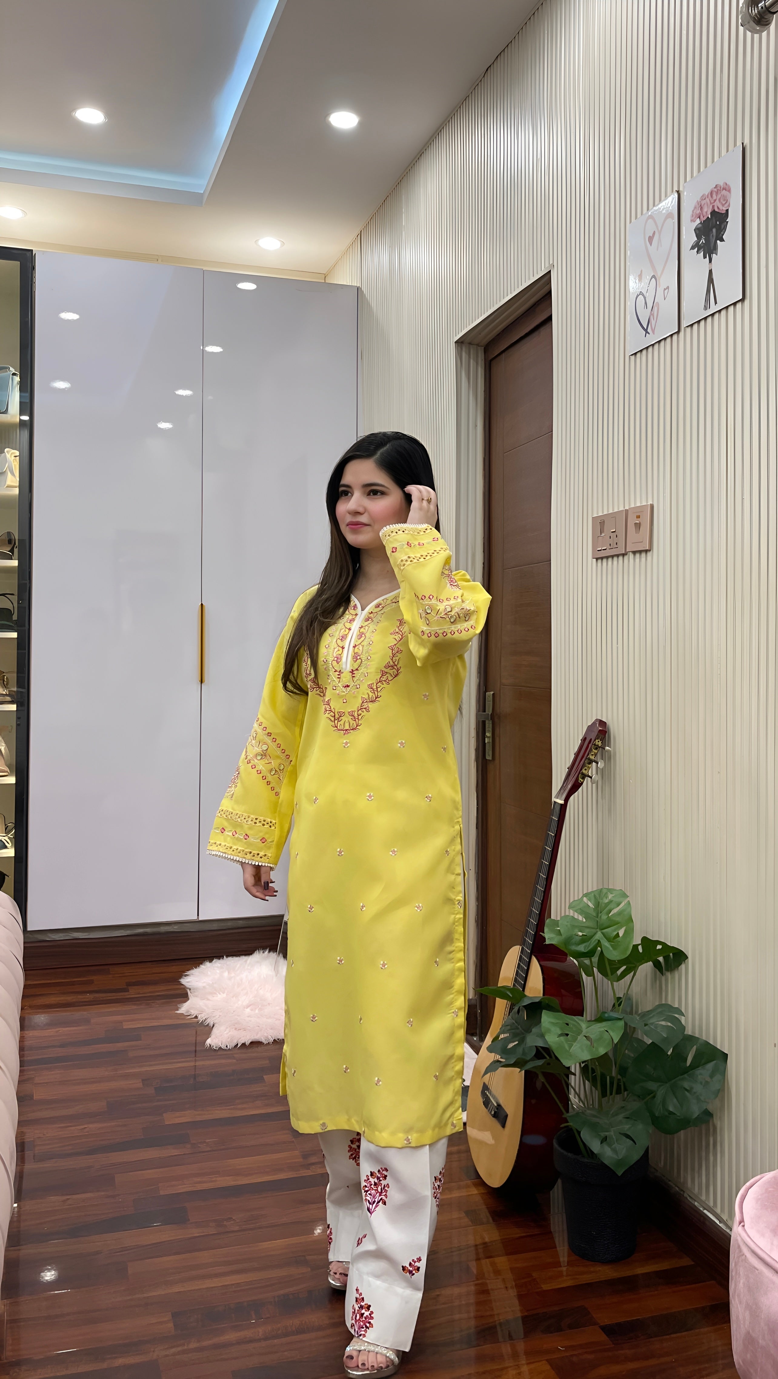 HAJRA EMBROIDERY 3PC (FARSHI) stylosefashion HAJRA EMBROIDERY 3PC (FARSHI)