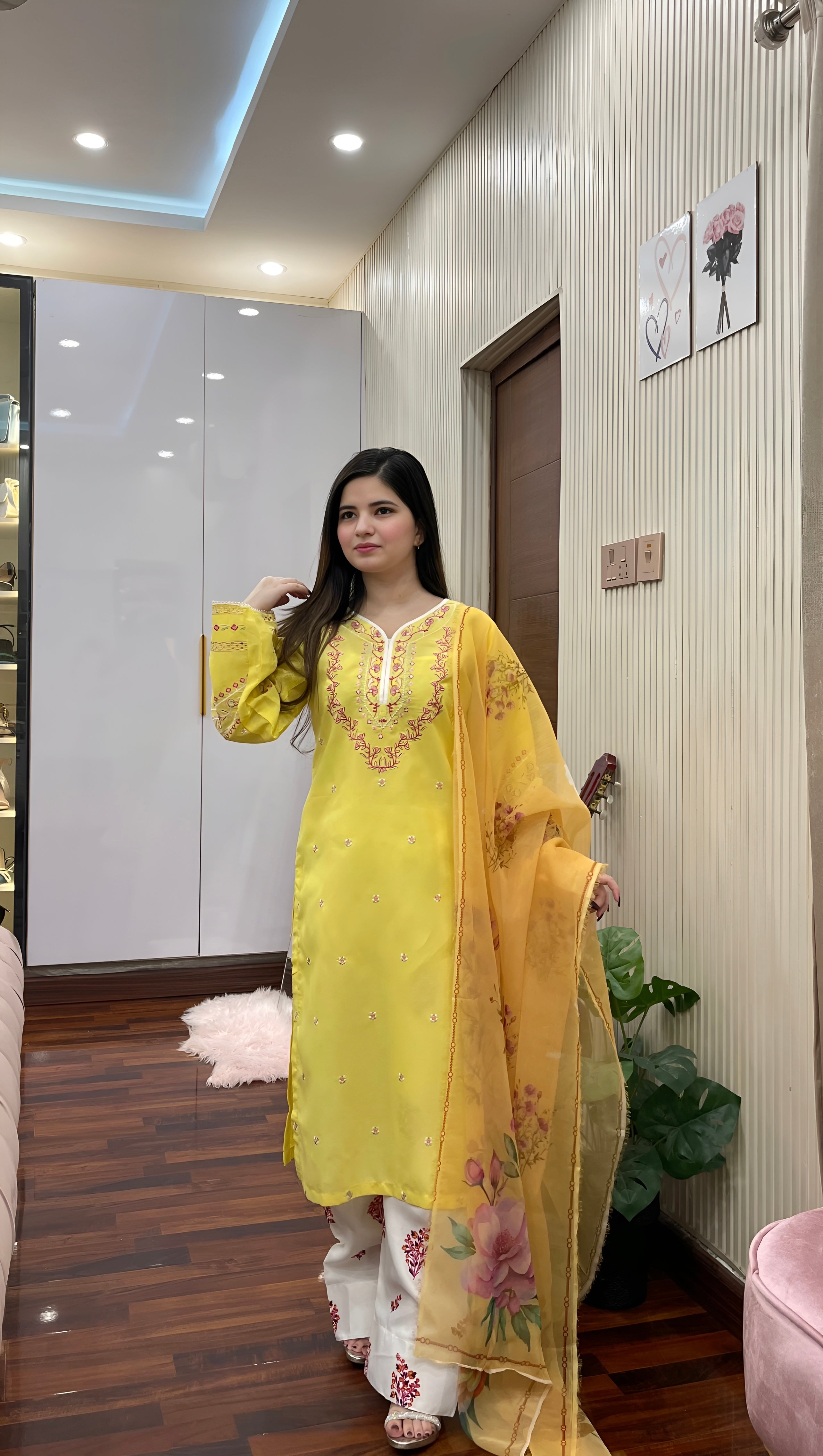 HAJRA EMBROIDERY 3PC (FARSHI) stylosefashion HAJRA EMBROIDERY 3PC (FARSHI)