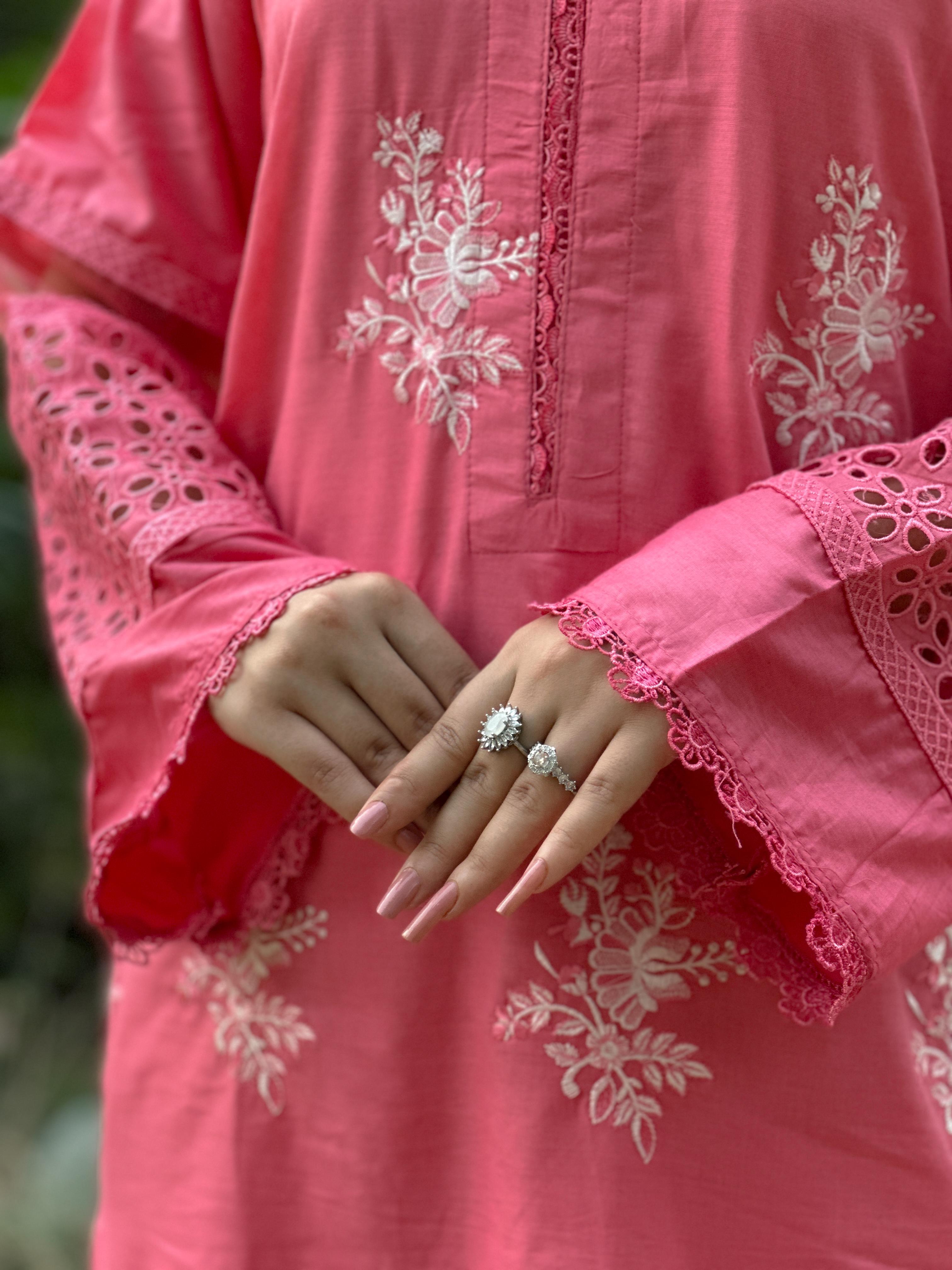 HORIYA LAWN EMB 2PC - Stylosefashion