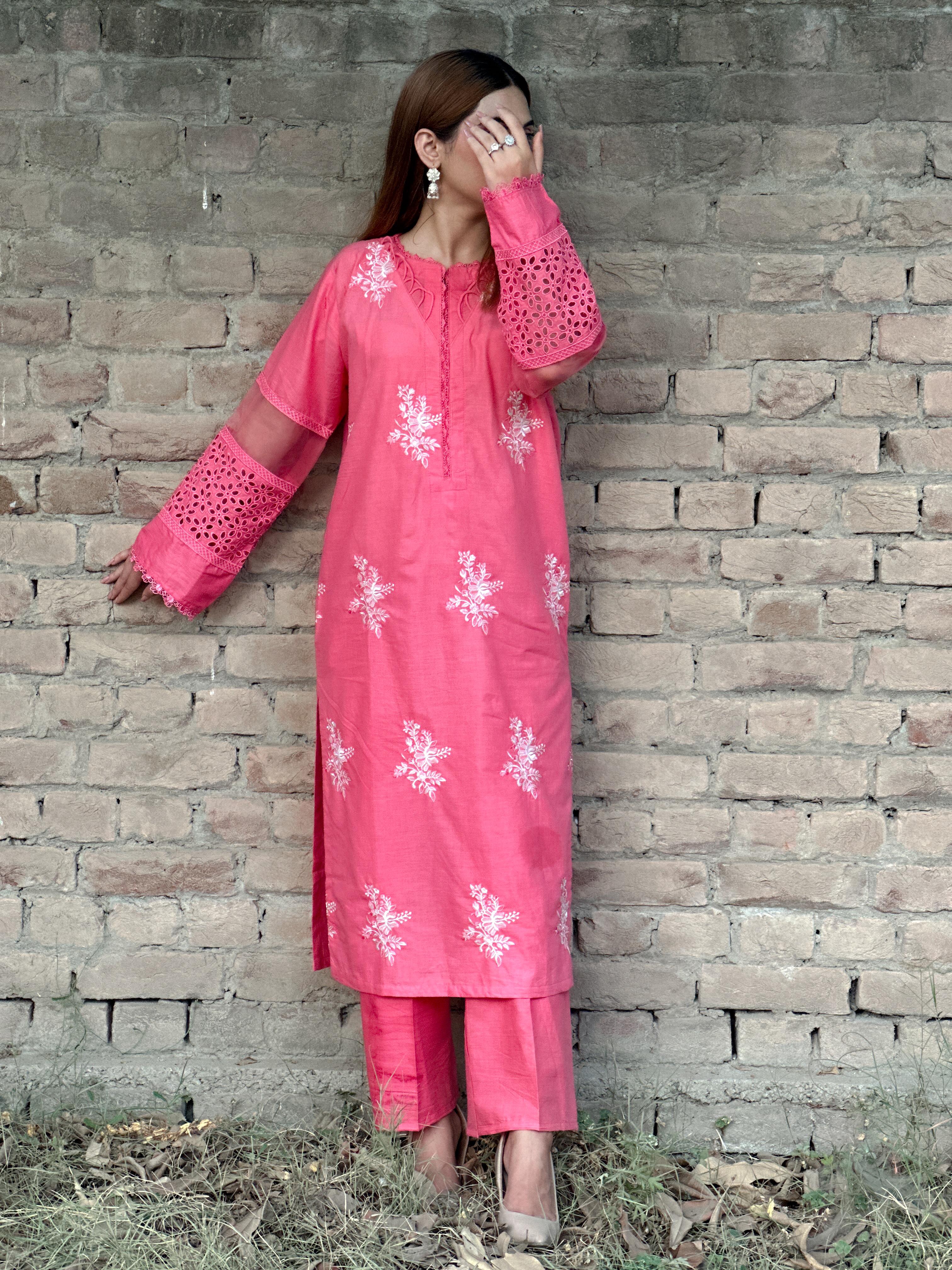 HORIYA LAWN EMB 2PC - Stylosefashion