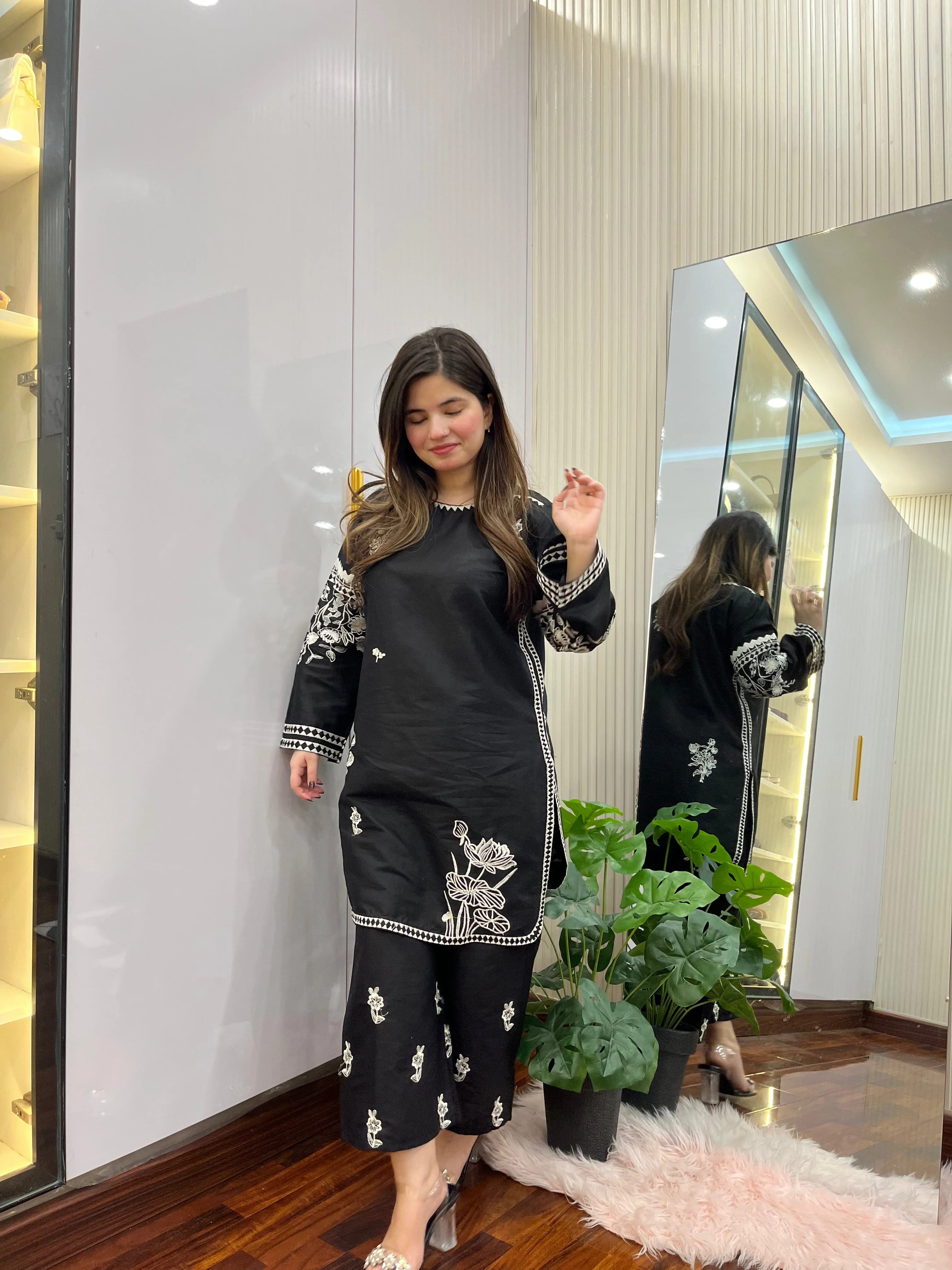 ZAIB LUXURY CO-ORD SET - Stylosefashion