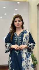 Mira Embroidered Lawn 3Pc