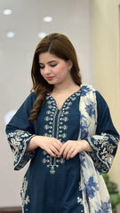 Mira Embroidered Lawn 3Pc