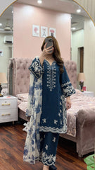 Mira Embroidered Lawn 3Pc