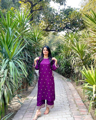 Purple Iris 2pc* - Stylosefashion