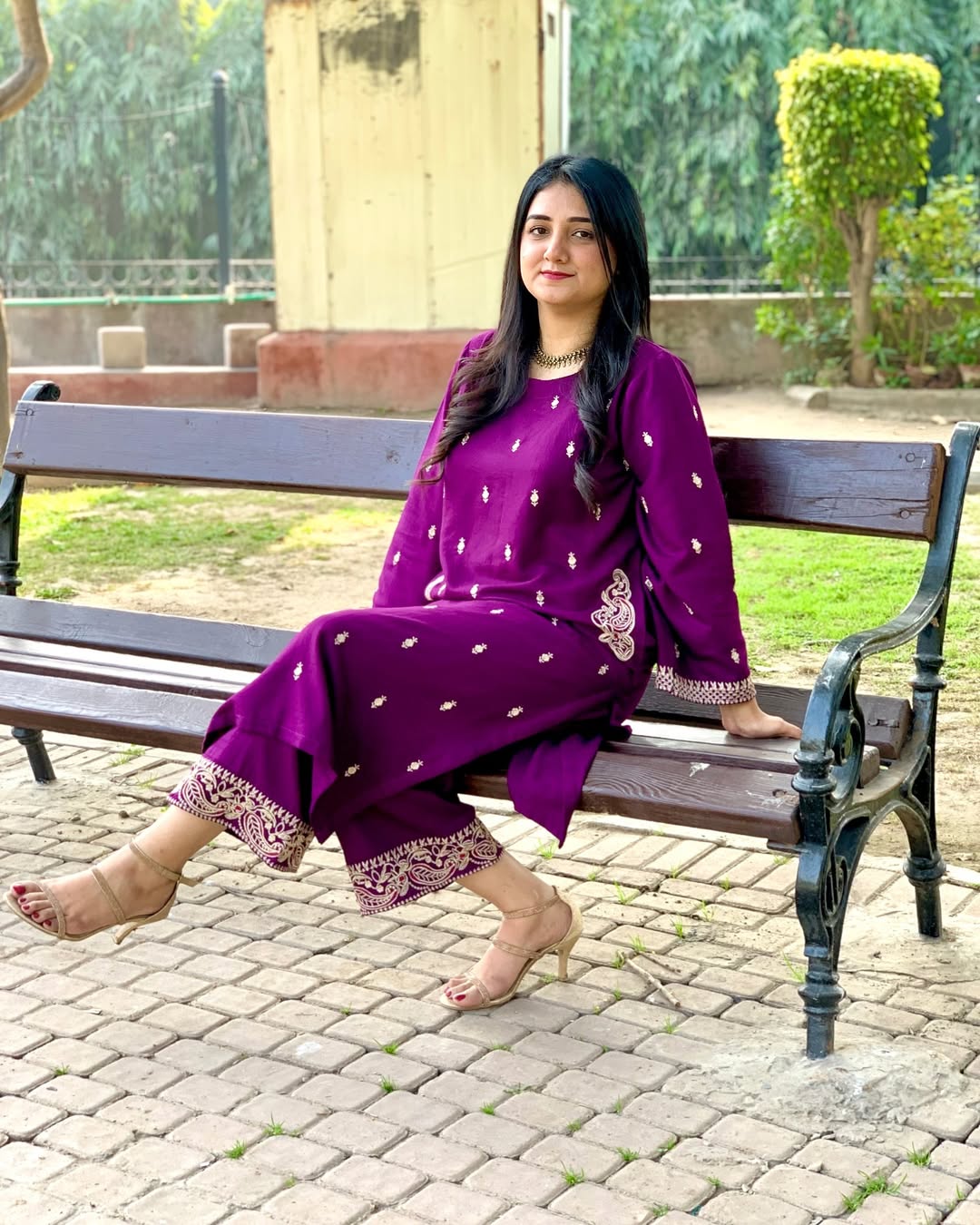 Purple Iris 2pc* - Stylosefashion