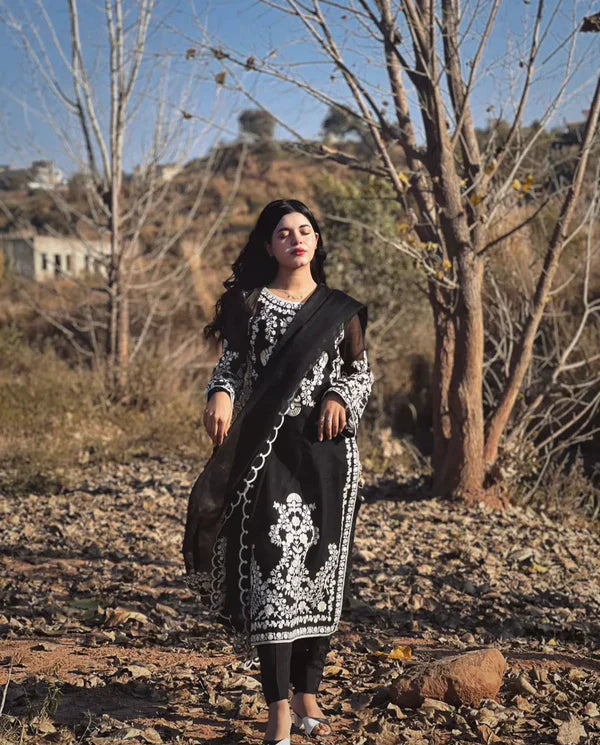 JANE-JANAT ORGANZA 3Pc* - Stylosefashion