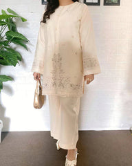 JENIFER EMB CO-ORD SET - Stylosefashion