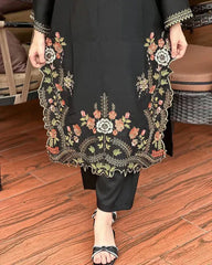 LIA LAWN EMB CUTWORK 2PC - Stylosefashion