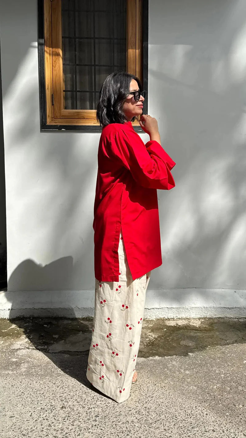 MAHI 2PC FARSHI SHALWAR - Stylosefashion