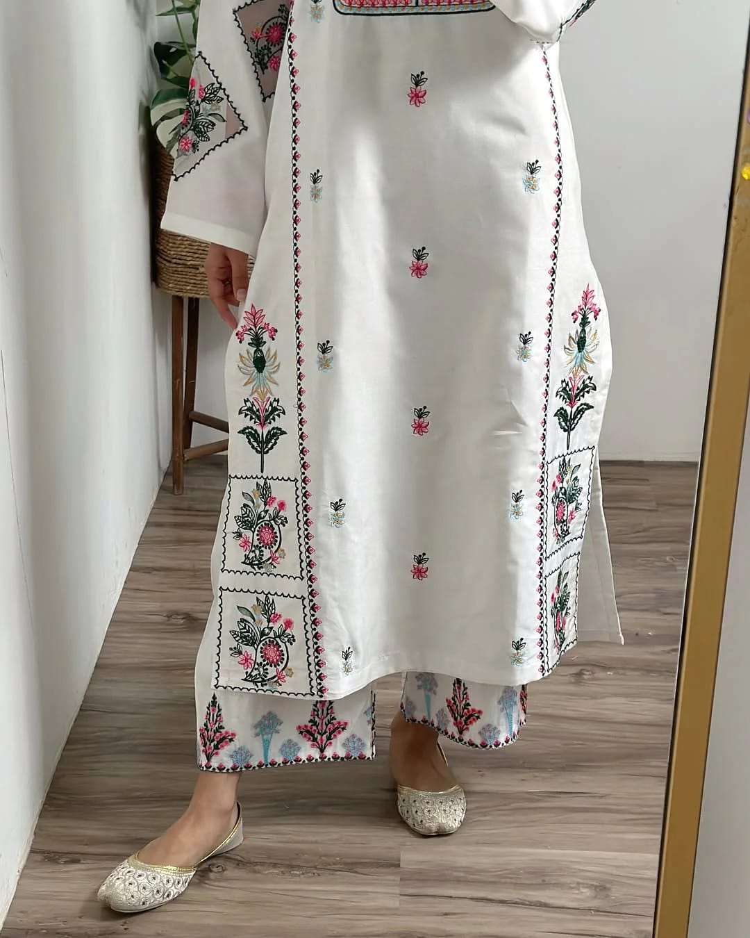 Naz Embroidered - 2 pieces - Stylosefashion