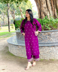 Purple Iris 2pc* - Stylosefashion