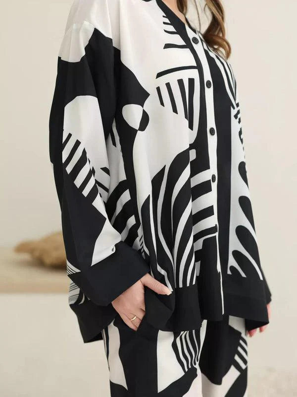 SOWEAR DIGITAL CORD SET - Stylosefashion