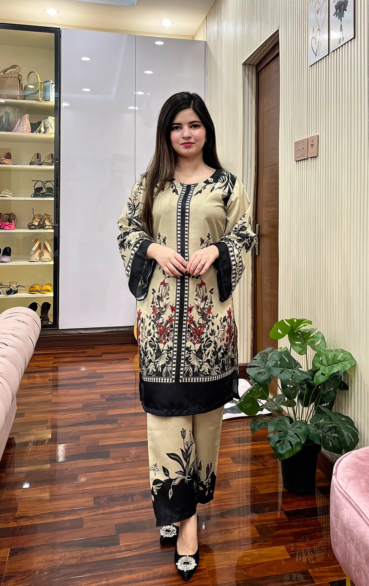 Shamsa – 2Piece Suit - Stylosefashion