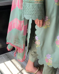 BLOSSOM LUXURY 3PC - Stylosefashion