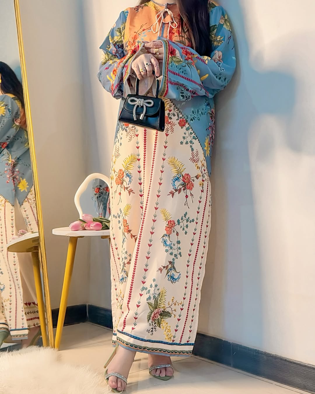 Azmin Lawn Digital Printed 2pc - Stylosefashion