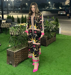 GUL BAHAAR CORD SET 2PC - Stylosefashion