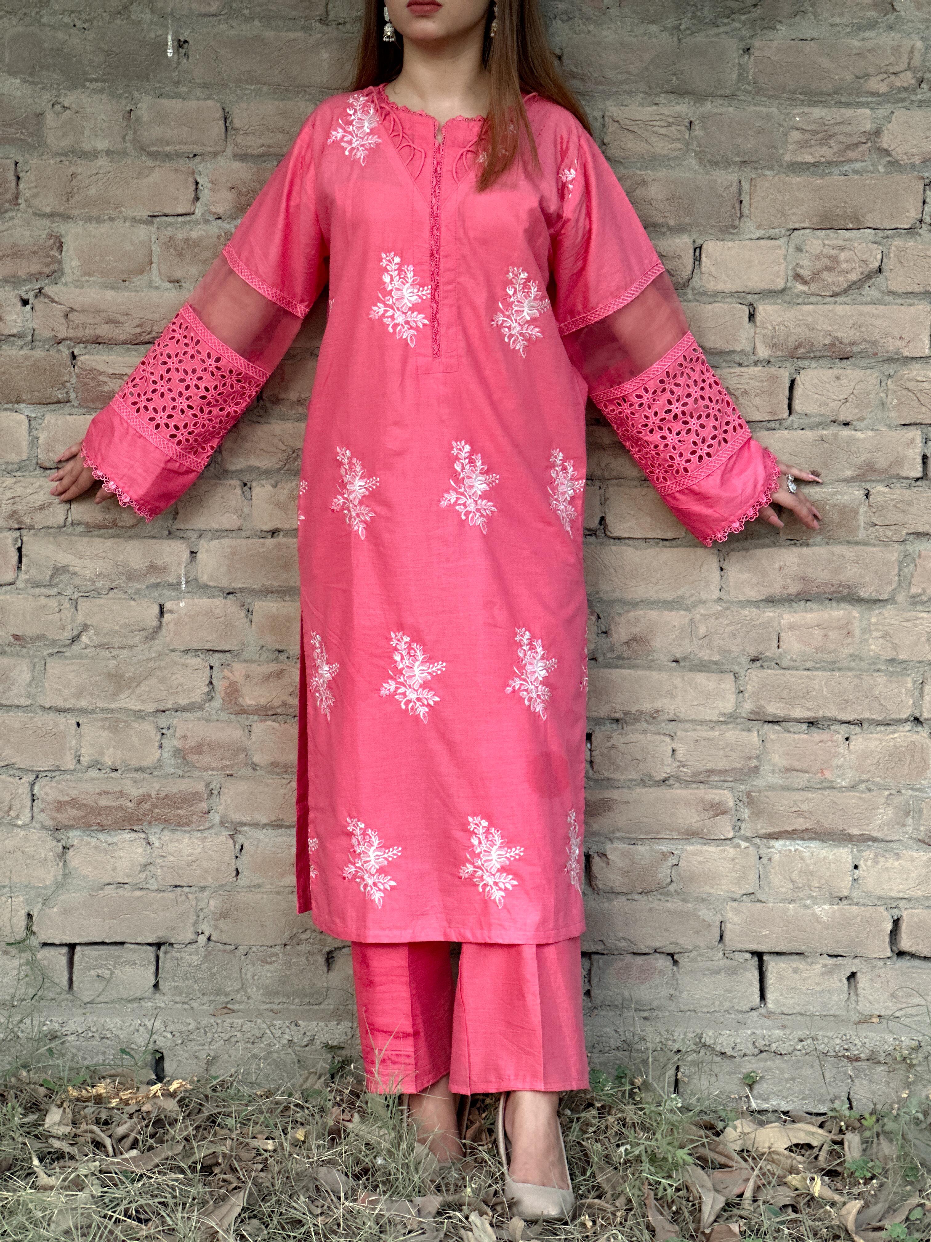 HORIYA LAWN EMB 2PC - Stylosefashion