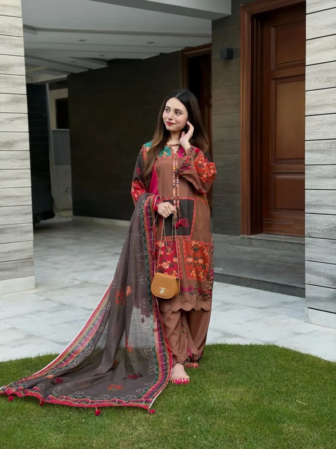 Maheen 3pc - Stylosefashion