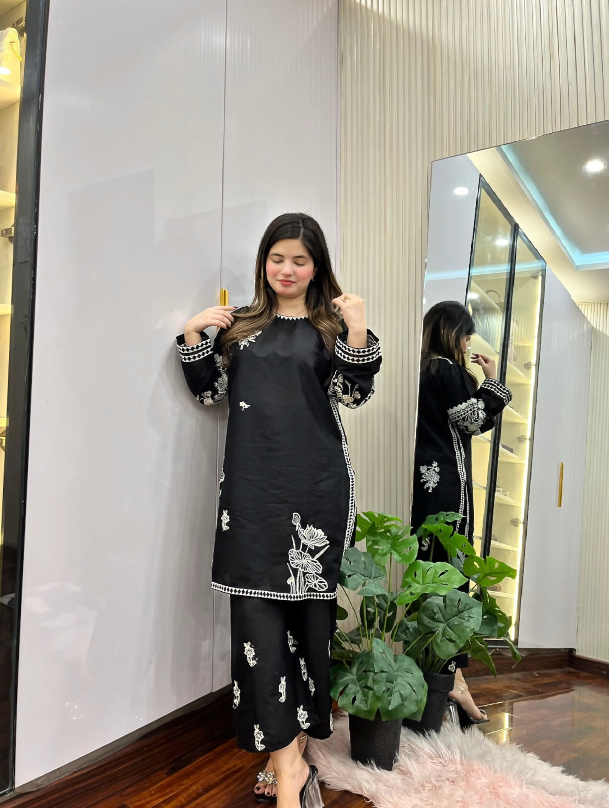 ZAIB LUXURY CO-ORD SET - Stylosefashion