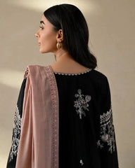 ZAIB LUXURY CO-ORD SET WITH PLAZO - Stylosefashion