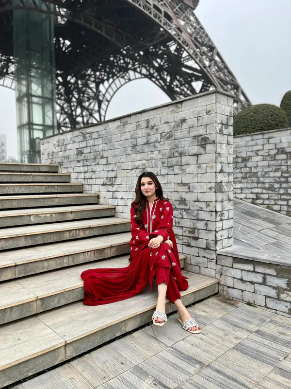 LILLY EMB 3Pc - Stylosefashion