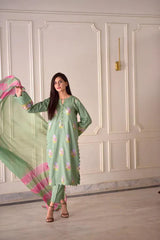 BLOSSOM LUXURY 3PC - Stylosefashion