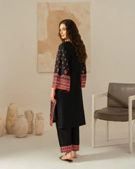 AJAL EMBROIDED 3PC - Stylosefashion