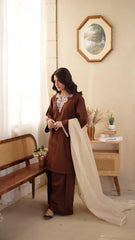 ERINA 3PC ( FARSHI SHALWAR ) - Stylosefashion