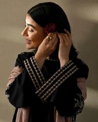 ZAIB LUXURY CO-ORD SET WITH PLAZO - Stylosefashion