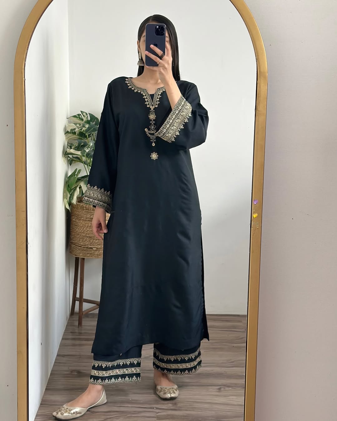 BLACK IRIS LONG LENGHT 2PC - Stylosefashion