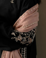 ZAIB LUXURY CO-ORD SET WITH PLAZO - Stylosefashion