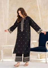 Black Gulab Embroidery 2pc - Stylosefashion