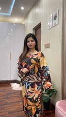 Floral Print Co-Ord Set - Stylosefashion