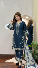 Mira Embroidered Lawn 3Pc
