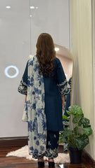 Mira Embroidered Lawn 3Pc